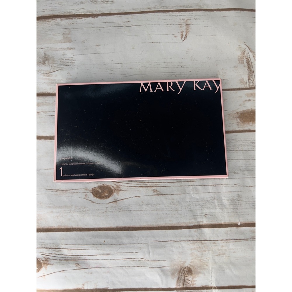 NEW Mary Kay Pro Palette Black Large Magnetic Makeup Organizer Case With Mirror